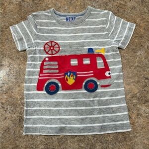 Boys Next Firetruck Shirt